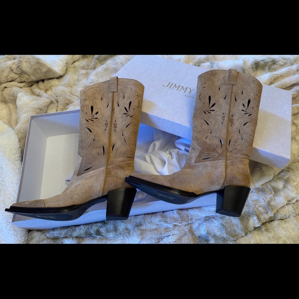 Jimmy Choo cowboy boots
